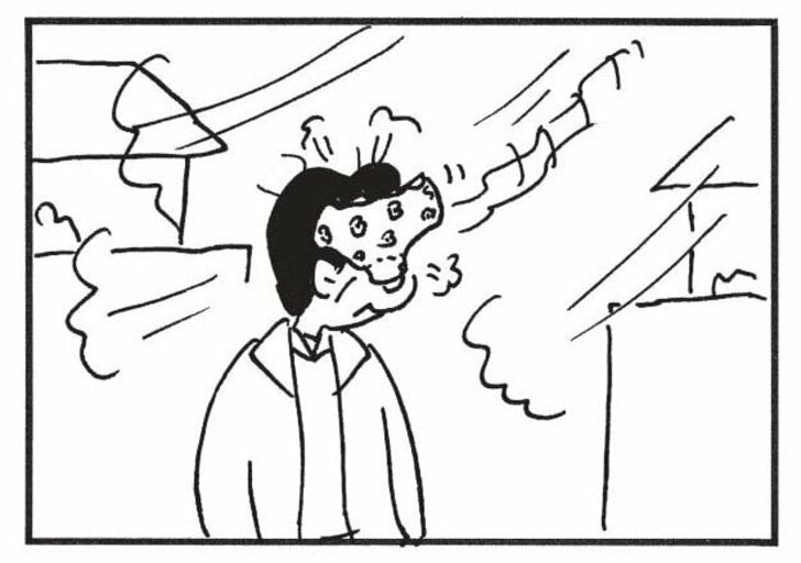 【無料漫画】かりあげクン（1089）4月も毎日配信！「春風」「酔っ払い」春風のいたずら…？／植田まさしの画像