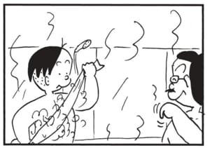 【無料漫画】かりあげクン(1538回)毎日配信!「ペディキュア」「背中流し」きれいな足の爪に触発されて…?/植田まさし 7