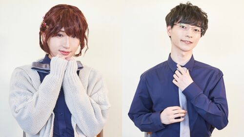 東雲林檎(アオペラ広報部員)、小鳥遊和保(アオペラ広報部員)