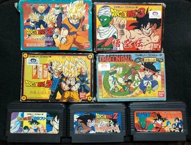 ファミコン　ドラゴンボールZ ゲームセット 4本 ファミコン ドラゴンボールZ ゲームセット 4本 ファミコン