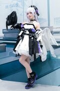 中国からコミケ参加の人気コスプレイヤー・絲言さん『エーテルゲイザー』闇星・ヘルのコスプレを披露の画像006