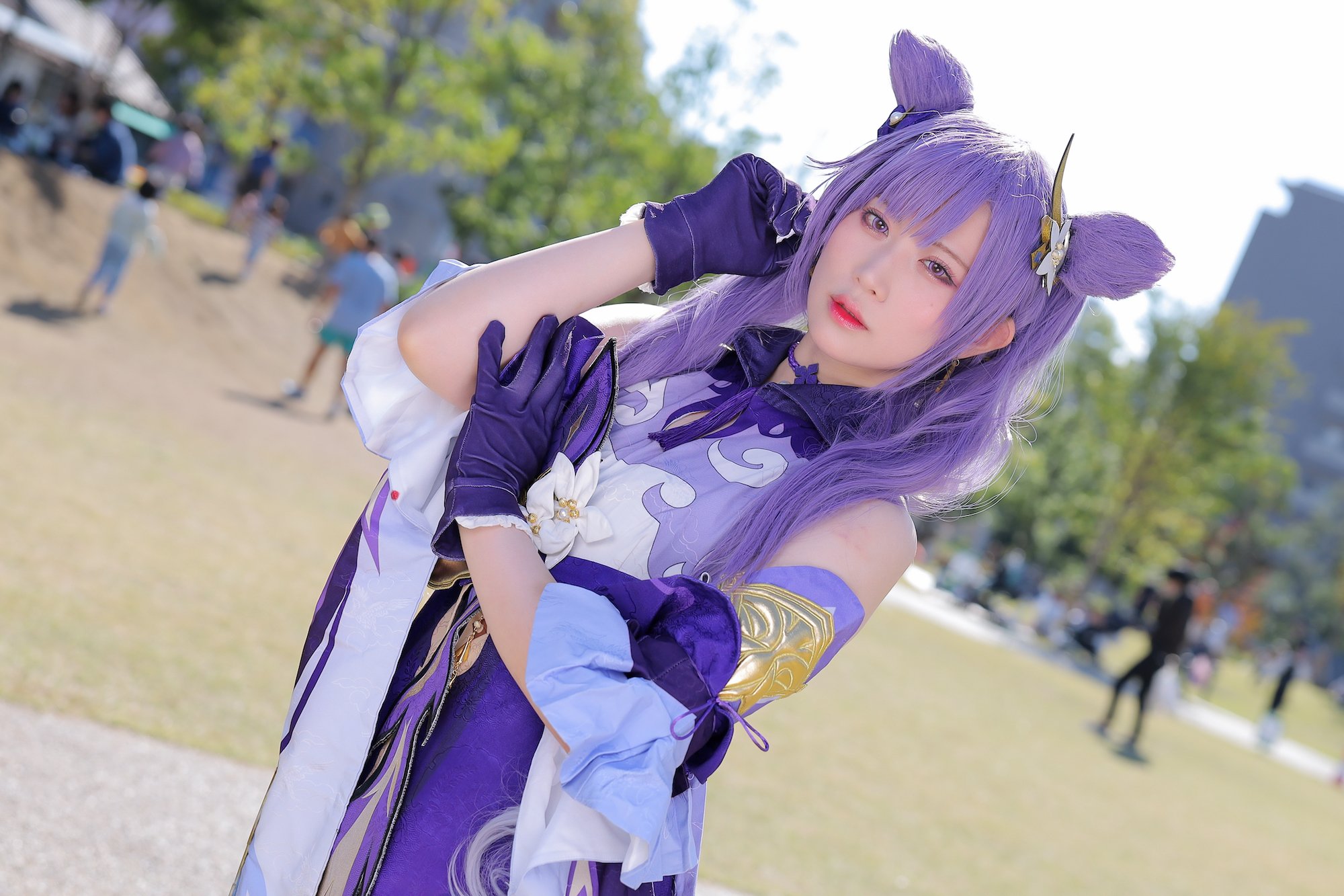コスプレイヤー・あまねるみさん『原神』刻晴コスプレで『池袋ハロウィン2022』に登場！コスプレの楽しさは「好きなキャラクターに自分自身がなれるワクワク」の画像001