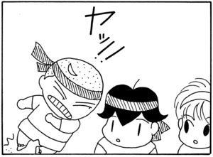 【無料漫画】毎日配信!少年アシベ(24)「ヨーイドン!!」森下裕美/キュートなゴマフアザラシの“ゴマちゃん”をめぐる名作ギャグ4コマ 23