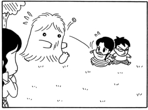 【無料漫画】毎日配信！少年アシベ（39）「早春の花」森下裕美／キュートなゴマフアザラシの“ゴマちゃん”をめぐる名作ギャグ4コマ 13