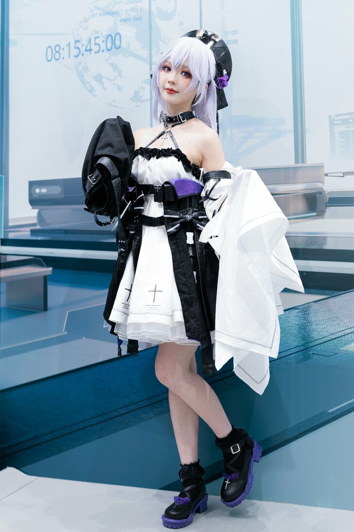 中国からコミケ参加の人気コスプレイヤー・絲言さん『エーテルゲイザー』闇星・ヘルのコスプレを披露の画像005