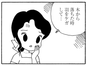 【無料漫画】毎日配信!少年アシベ(201)飛べなくてもへっちゃら!?「飛べないギーコ」キュートな“ゴマちゃん”をめぐる名作4コマ/森下裕美 23