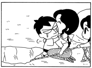 【無料漫画】毎日配信！少年アシベ（55）「アドベンチャー・ファミリー」森下裕美／キュートなゴマフアザラシの“ゴマちゃん”をめぐる名作ギャグ4コマ 19