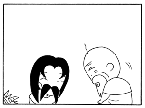 【無料漫画】毎日配信！少年アシベ（114）「修行します」森下裕美／キュートなゴマフアザラシの“ゴマちゃん”をめぐる名作ギャグ4コマ 12