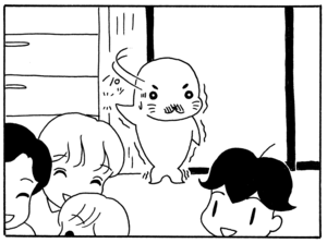 【無料漫画】毎日配信！少年アシベ（26）「ボクたち」森下裕美／キュートなゴマフアザラシの“ゴマちゃん”をめぐる名作ギャグ4コマ 16