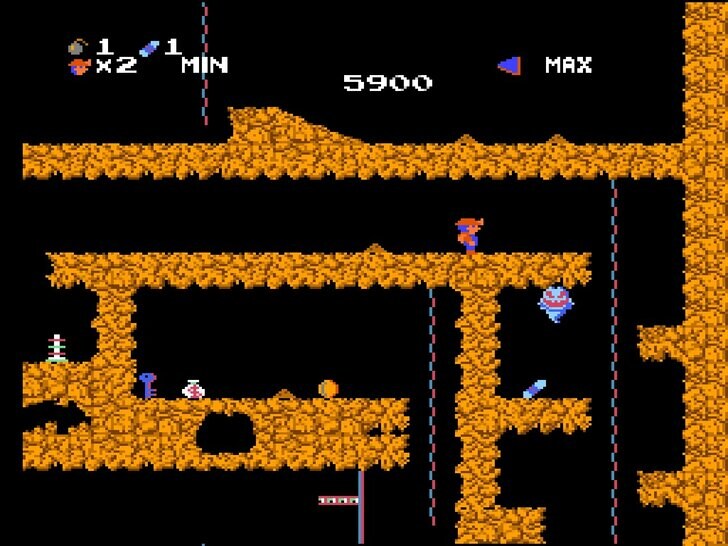 “史上最弱”主人公の代名詞、ファミコン版『スペランカー』は本当にクソゲーなのかの画像003