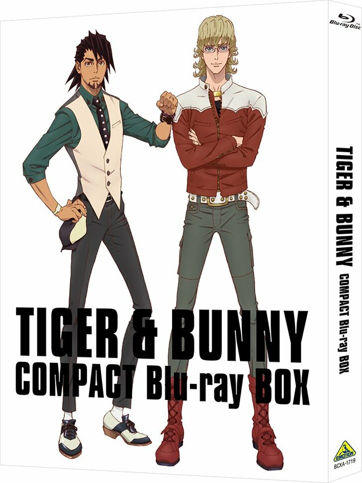 『TIGER & BUNNY』第１期＆劇場版２作のCOMPACT Blu-ray BOXが同時発売！の画像