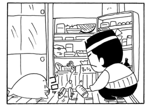 【無料漫画】毎日配信！少年アシベ（156）「チットちゃんの贈り物」森下裕美／キュートなゴマフアザラシの“ゴマちゃん”をめぐる名作ギャグ4コマ 17