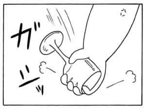 【無料漫画】毎日配信!少年アシベ(186)同級生と久々の再会「同窓会」キュートな“ゴマちゃん”をめぐる名作4コマ/森下裕美 15