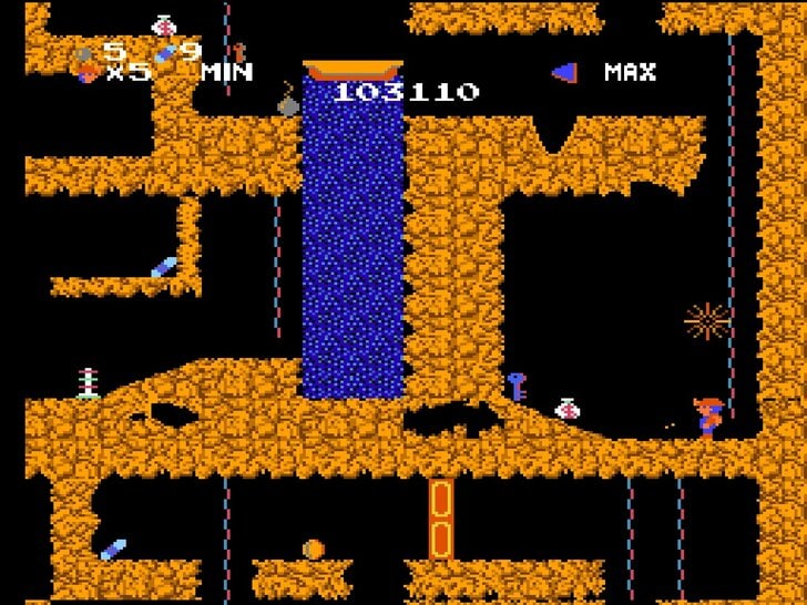“史上最弱”主人公の代名詞、ファミコン版『スペランカー』は本当にクソゲーなのかの画像004