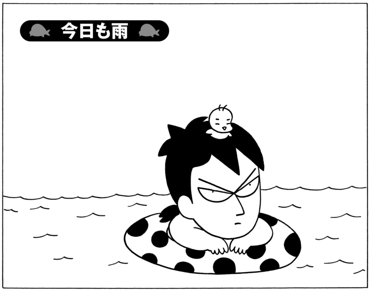 今日も雨