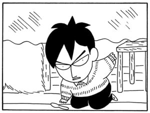 【無料漫画】毎日配信！少年アシベ（133）「みんなのクリスマス」森下裕美／キュートなゴマフアザラシの“ゴマちゃん”をめぐる名作ギャグ4コマ 36