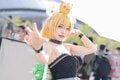 『ニコニコ超会議2023』コスプレイヤー・はわわ大明神さん『スーパーマリオ』二次創作キャラ「クッパ姫」のコスプレ披露の画像007