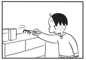 【無料漫画】かりあげクン（1546回）毎日配信！「くまで」「五月病」意外な場面でくまでが活躍!?／植田まさしの画像