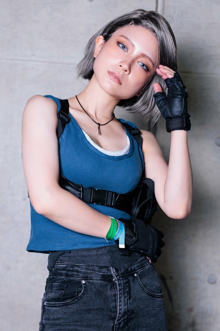 「コスプレのこだわりはシルエット」ろいせさん＆うるび～さん『バイオハザード』ジル＆レオンのコスプレ披露の画像005