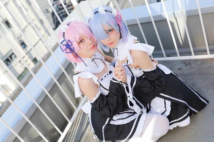 『Re:ゼロ』ラムレムも完璧に再現！一卵性の双子コスプレイヤー・雪野なな＆雪野るなさんに聞いた「姉妹ならではのコスプレの楽しみ方」の画像006