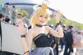 『ニコニコ超会議2023』コスプレイヤー・はわわ大明神さん『スーパーマリオ』二次創作キャラ「クッパ姫」のコスプレ披露の画像002