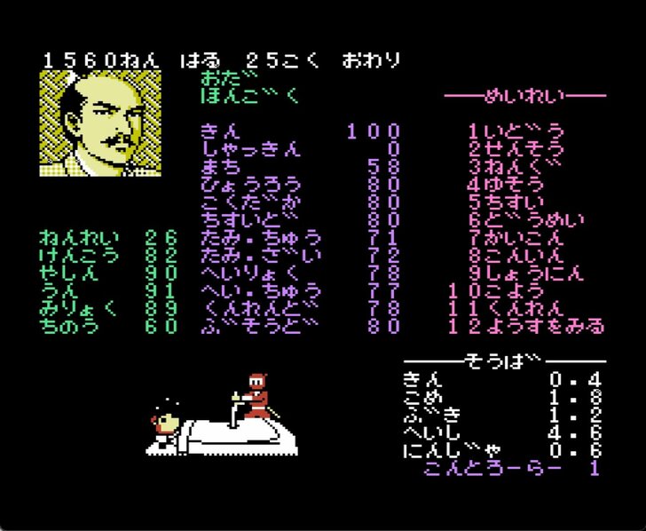 ファミコン『信長の野望 全国版』34周年！ 「おらが地域の大名」が全国統一を目指す…子どもたちを奮い立たせた歴史シミュレーションの魅力の画像013