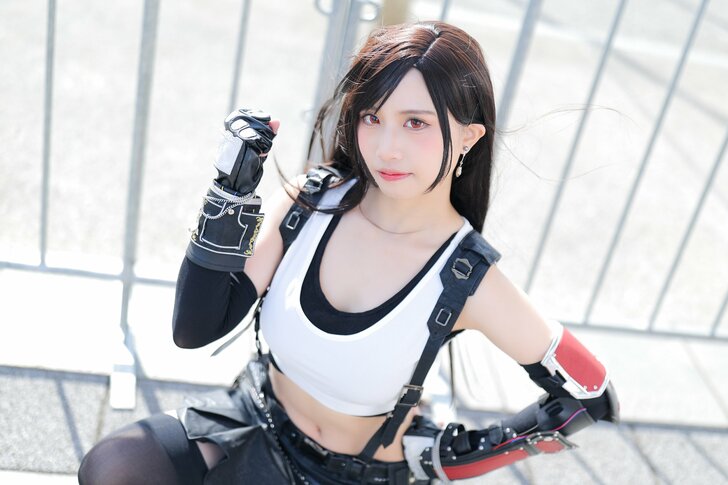 香港出身コスプレイヤー・のぞみさん『ファイナルファンタジーVII』ティファ姿を披露「平日は会社員」の画像005
