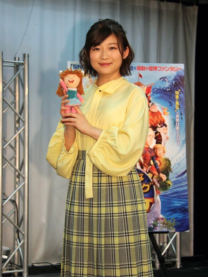 伊藤沙莉が映画『小さなバイキングビッケ』公開アフレコに参加、自粛期間は自宅カラオケで「歌ってました」の画像005