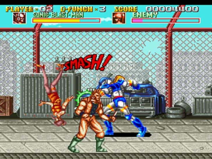「ダサさが魅力」ゲーセンのパンチングマシン『ソニックブラストマン』のスーファミ版を知ってる？の画像005