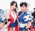 「自慢の脚」も再現!? コスプレイヤー西井綾音＆望月うかる「春麗＆不知火舞」併せのコンビコスプレ披露