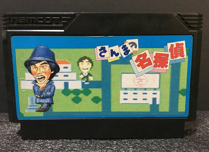 1987年発売ファミコン用ソフト『さんまの名探偵』