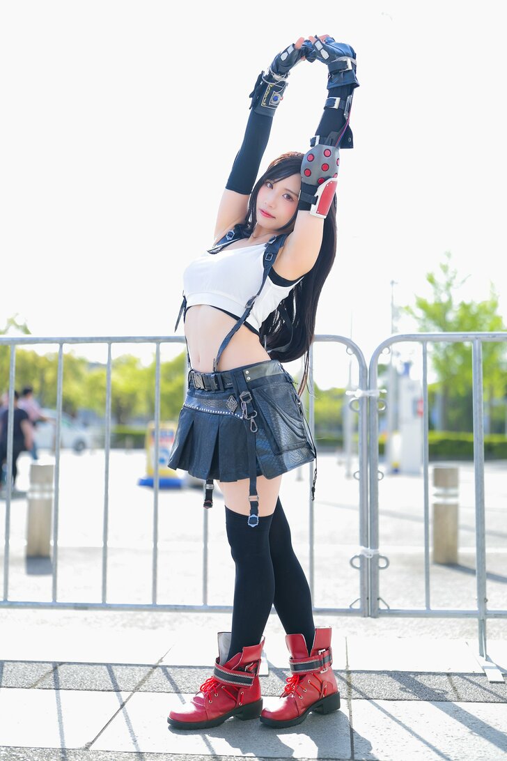 香港出身コスプレイヤー・のぞみさん『ファイナルファンタジーVII』ティファ姿を披露「平日は会社員」の画像004