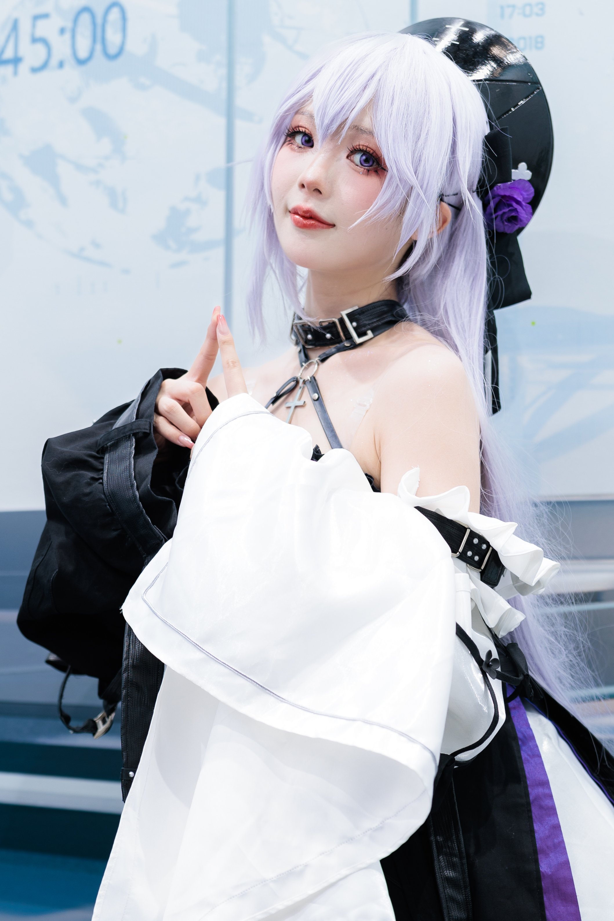 中国からコミケ参加の人気コスプレイヤー・絲言さん『エーテルゲイザー』闇星・ヘルのコスプレを披露の画像004