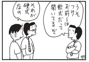 うそつけお前らは軟式だって聞いてるぞ　それが硬式なの