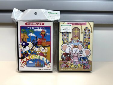 【激レア】ナムコ 下敷き バベルの塔 パックランド マッピー ファミコン レトロ 3ページ目) ナムコ名作『マッピー』ファミコン版でカットされた「名BGM