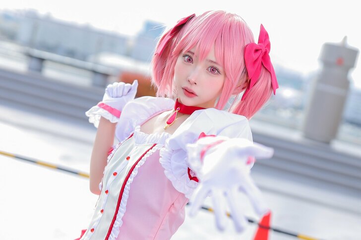 魔法少女まどか☆マギカ まどマギ 鹿目まどか コスプレ 衣装 ウィッグ