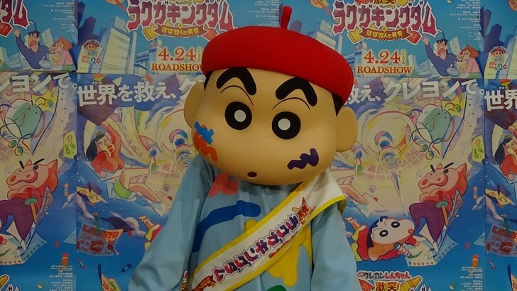 『映画クレヨンしんちゃん 激突！ラクガキングダムとほぼ四人の勇者』に山田裕貴とりんごちゃんが出演！【公開アフレコ潜入】の画像005