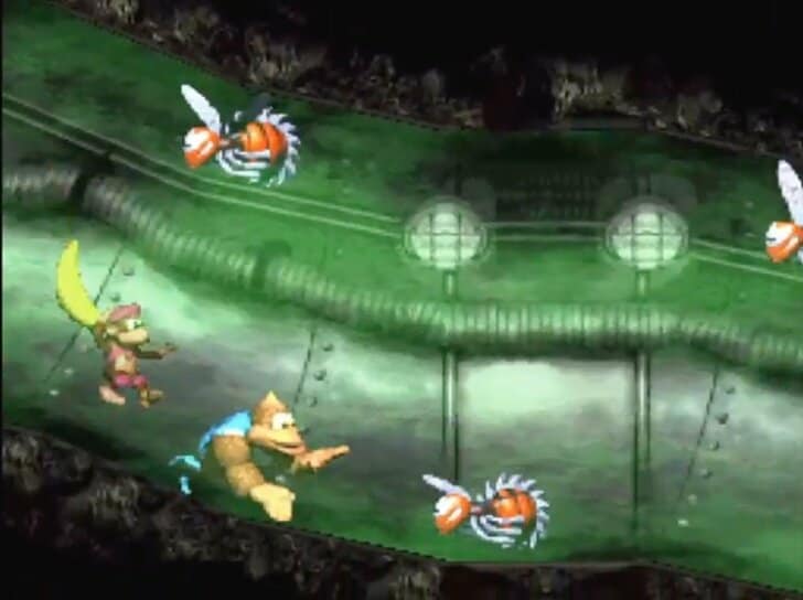 ボスのビジュアルも超不気味…スーパーファミコン『スーパードンキーコング3』が子どもたちに与えた恐怖とはの画像011