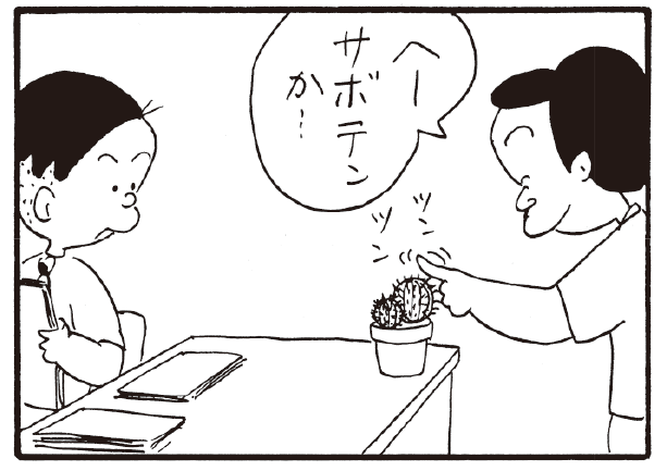 へーサボテンか…