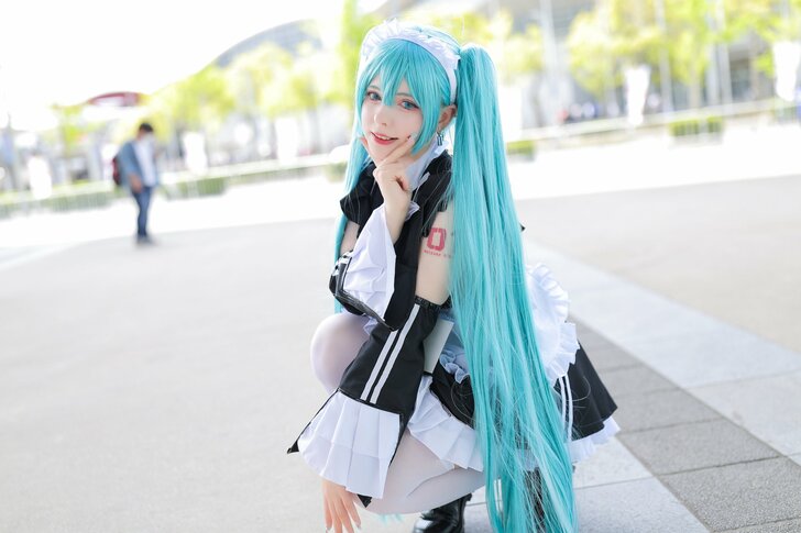 “ロシアの初音ミク”ことサヤ・スカーレットさんが『ニコニコ超会議』初参加！アニメと漫画は「10歳から好き」の画像006