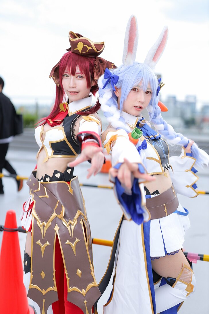えなこら所属「PPE」社長・よきゅーん「娘と10年ぶりにコミケ」久々参加の「コミックマーケット100」で篠崎こころとコスプレ披露の画像002