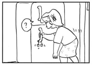 【無料漫画】かりあげクン（1617回）毎日配信！「釣り」「エレベーター」釣りの最中に集中力を乱された挙句…／植田まさし 10