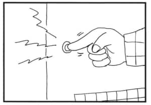 【無料漫画】かりあげクン(1548回)毎日配信!「呼びリン」「コーヒー」居留守を使われまくった結果…/植田まさし 3