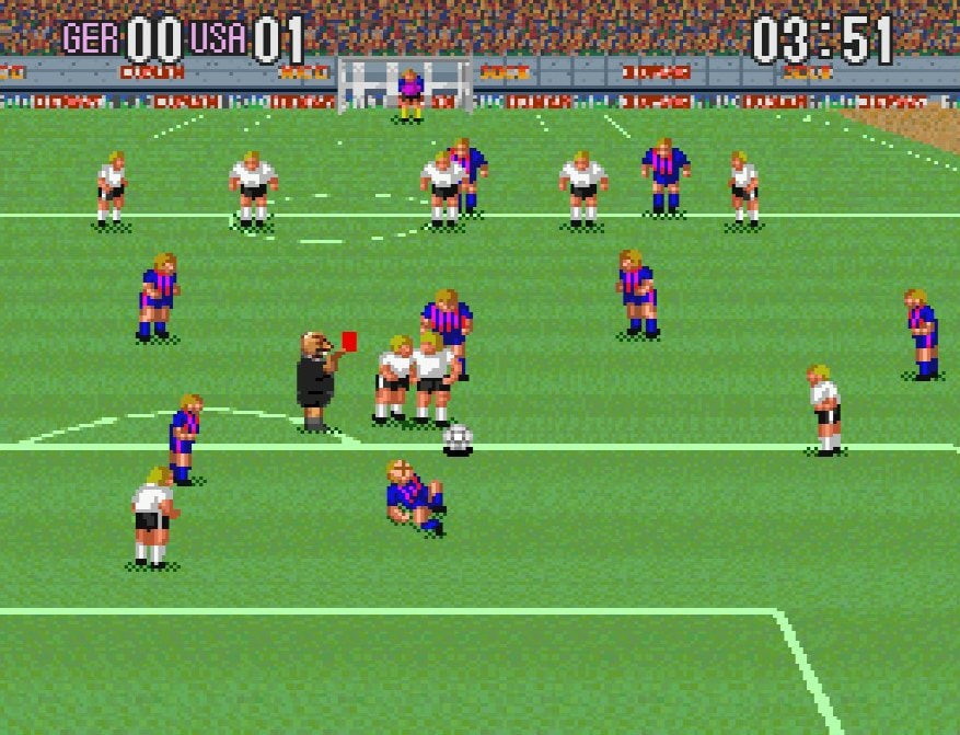 スーパーファミコン『スーパーフォーメーションサッカー』縦画面の画期的サッカーゲームにあった「2-3-5」の謎の画像004