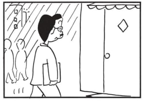 【無料漫画】かりあげクン(1700回)毎日配信!「男の隠れ家」「ハイヒール」課長が行きつけのお店/植田まさし 3