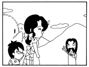 【無料漫画】毎日配信！少年アシベ（114）「修行します」森下裕美／キュートなゴマフアザラシの“ゴマちゃん”をめぐる名作ギャグ4コマ 3