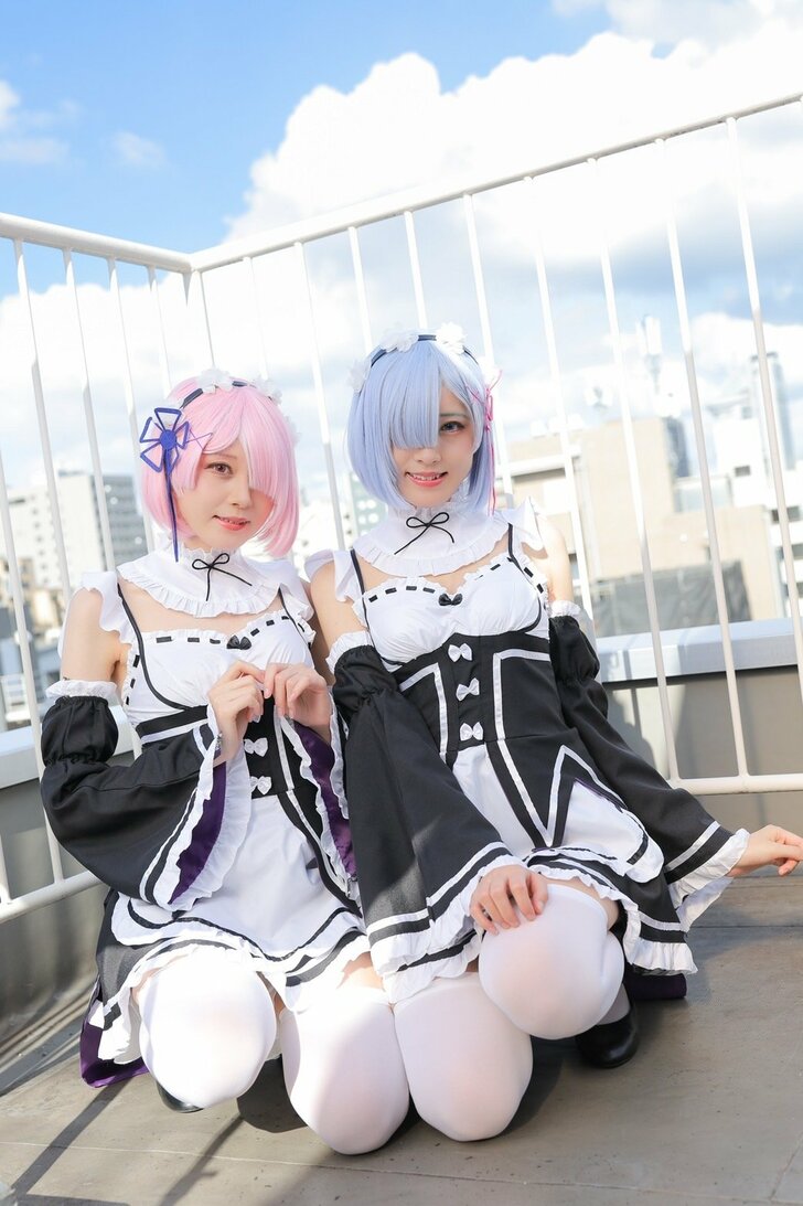 『Re:ゼロ』ラムレムも完璧に再現！一卵性の双子コスプレイヤー・雪野なな＆雪野るなさんに聞いた「姉妹ならではのコスプレの楽しみ方」の画像005
