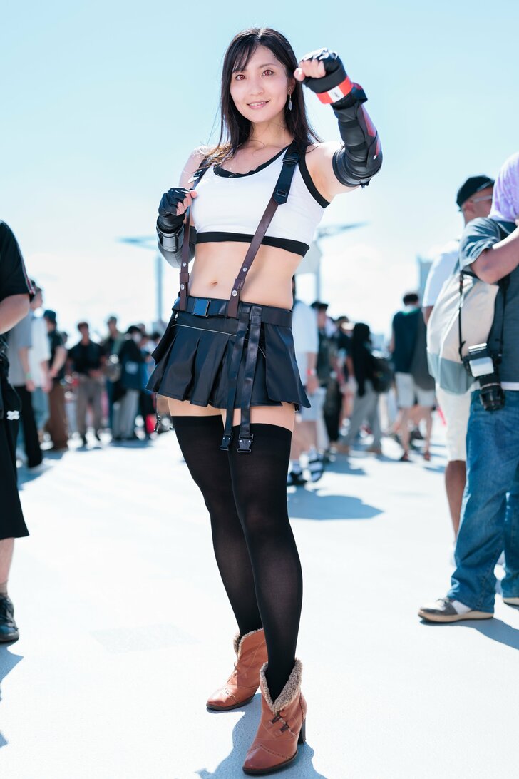 「クラウドより強そう！」人妻筋トレYouTuber・noraさん『FF7』ティファコスプレ披露、ポイントは「戦えそうな身体」の画像002