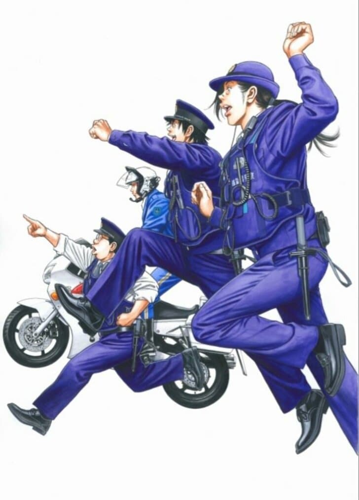 ROOKIES作者・森田まさのりの“警察官募集ポスター”に「躍動感ぱない」「カッコいい」と称賛の声の画像