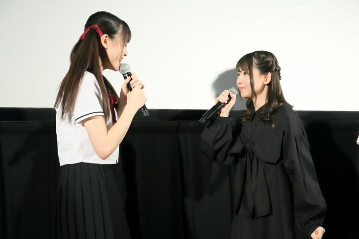 映画『がっこうぐらし！』“くるみ役”アニメ版の小澤亜李と実写版の阿部菜々実が舞台に！の画像005